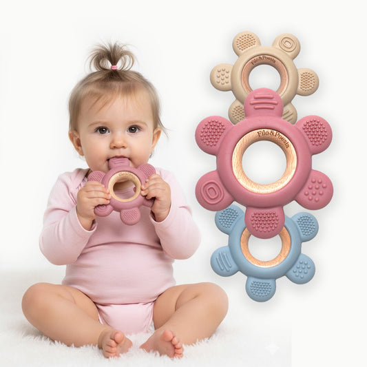 Filo&Poesia™ Massaggia gengive a fiore